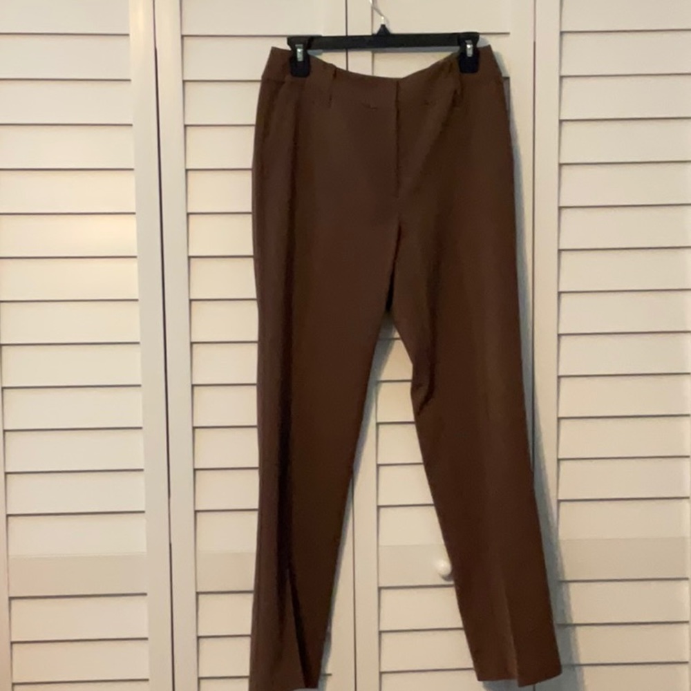 IZOD FLEX BROWN CASUAL PANTS